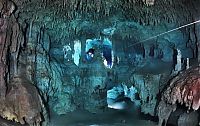 Sport and Fitness: cave diving