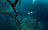 Sport and Fitness: cave diving