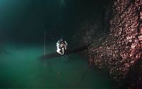 Sport and Fitness: cave diving