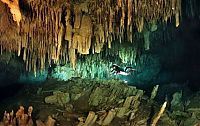 Sport and Fitness: cave diving