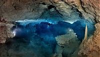 Sport and Fitness: cave diving