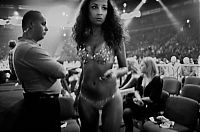 Sport and Fitness: boxing ring girls