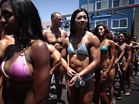 Sport and Fitness: bodybuilding pose
