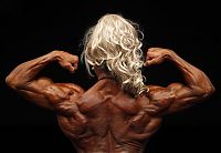 Sport and Fitness: bodybuilding pose