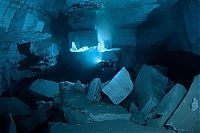 Sport and Fitness: cave diving