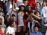 Sport and Fitness: Girl fans of Copa América