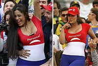 Sport and Fitness: Girl fans of Copa América