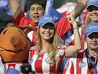 Sport and Fitness: Girl fans of Copa América