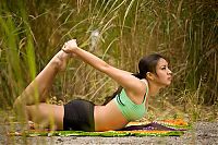 Sport and Fitness: yogini girl