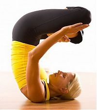 Sport and Fitness: yogini girl