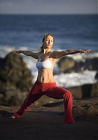 Sport and Fitness: yogini girl