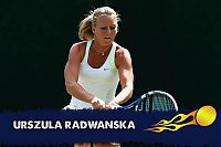 Sport and Fitness: Female tennis player, US Open 2011