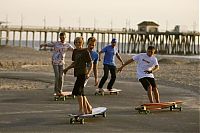 Sport and Fitness: Hamboards, Huntington Beach, California, United States