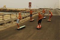 Sport and Fitness: Hamboards, Huntington Beach, California, United States