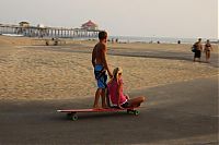 Sport and Fitness: Hamboards, Huntington Beach, California, United States