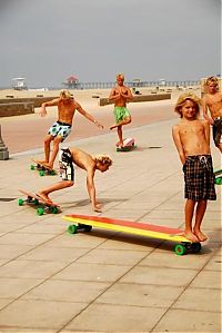 Sport and Fitness: Hamboards, Huntington Beach, California, United States