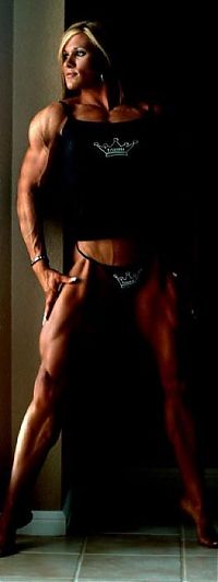 Sport and Fitness: strong fitness bodybuilding girl