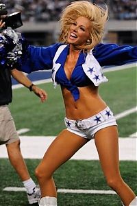 Sport and Fitness: DCC Dallas Cowboys NFL cheerleader girls