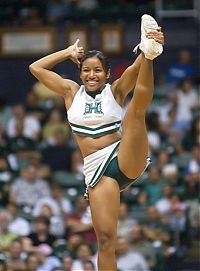 Sport and Fitness: cheerleader girls