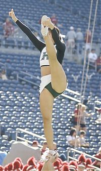 Sport and Fitness: cheerleader girls