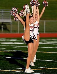 Sport and Fitness: cheerleader girls