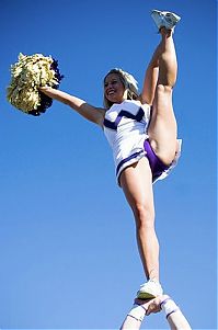 Sport and Fitness: cheerleader girls