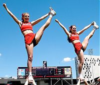 Sport and Fitness: cheerleader girls