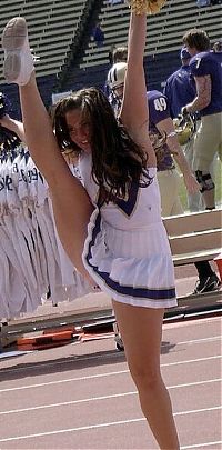 Sport and Fitness: cheerleader girls