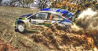 Sport and Fitness: World Rally Championship (WRC) cars in HDR