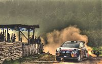 Sport and Fitness: World Rally Championship (WRC) cars in HDR