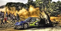 Sport and Fitness: World Rally Championship (WRC) cars in HDR