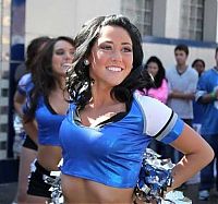 Sport and Fitness: Detroit Lions NFL cheerleader girls