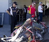 Sport and Fitness: Dan Wheldon's crash