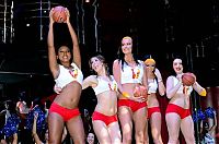 Sport and Fitness: Rick's Cabaret basketball league girls