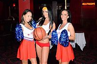 Sport and Fitness: Rick's Cabaret basketball league girls