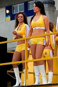 Sport and Fitness: mexican cheerleader girls