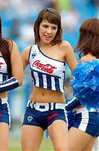 Sport and Fitness: mexican cheerleader girls