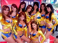 Sport and Fitness: mexican cheerleader girls