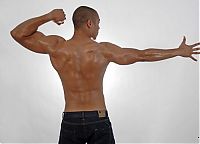 Sport and Fitness: strong bodybuilding man portrait