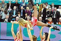 Sport and Fitness: Red Foxes cheerleader girls team, Ukraine