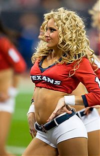 Sport and Fitness: Houston Texans NFL cheerleader girls