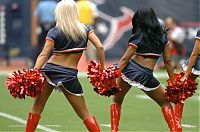 Sport and Fitness: Houston Texans NFL cheerleader girls