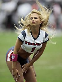 Sport and Fitness: Houston Texans NFL cheerleader girls