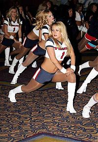 Sport and Fitness: Houston Texans NFL cheerleader girls