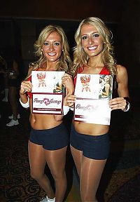 Sport and Fitness: Houston Texans NFL cheerleader girls