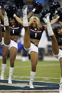 Sport and Fitness: Houston Texans NFL cheerleader girls