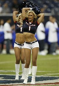 Sport and Fitness: Houston Texans NFL cheerleader girls