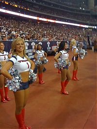 Sport and Fitness: Houston Texans NFL cheerleader girls