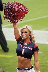 Sport and Fitness: Houston Texans NFL cheerleader girls