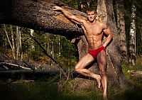 Sport and Fitness: strong bodybuilding man portrait